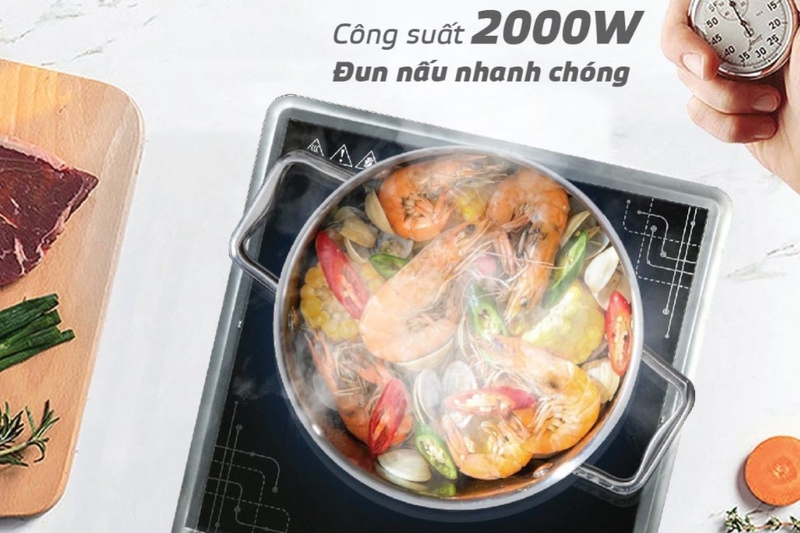Công suất bếp từ đơn
