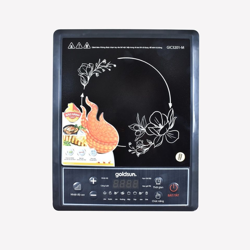 bếp từ giá rẻ loại nào tốt nhất 2025 Goldsun GIC3201-M