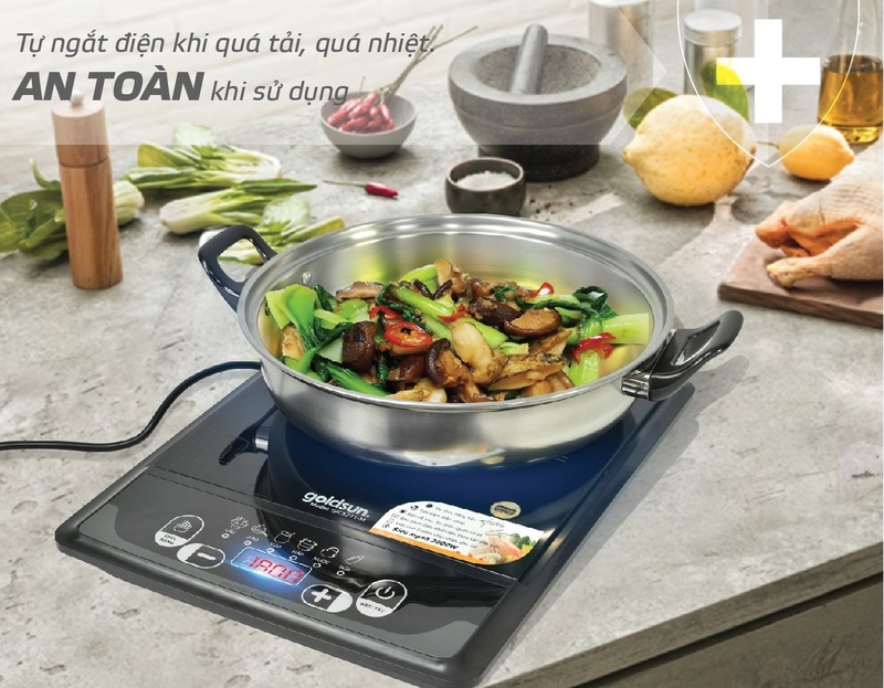 bếp từ nhỏ gọn để nấu lẩu 4