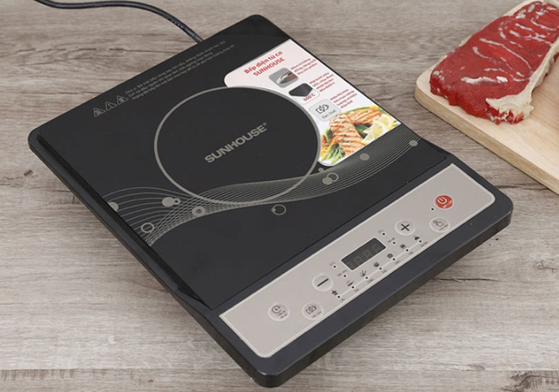 Bếp từ Sunhouse báo lỗi E7 - 05