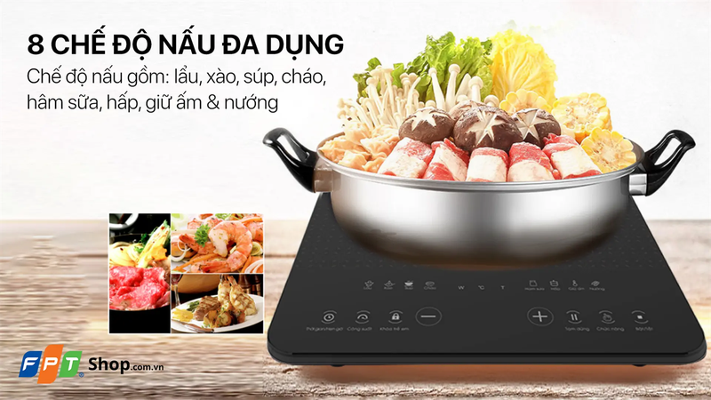 Bếp điện từ đơn Sunhouse SHD6802 2000W