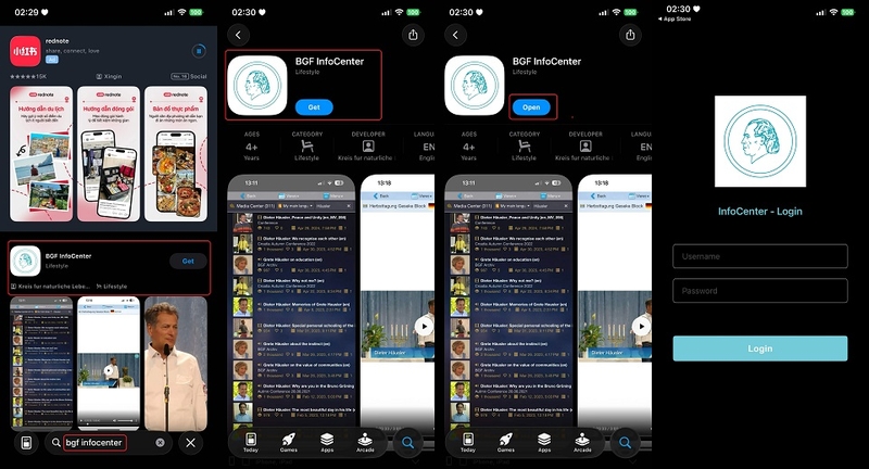 Cách tải cho iOS