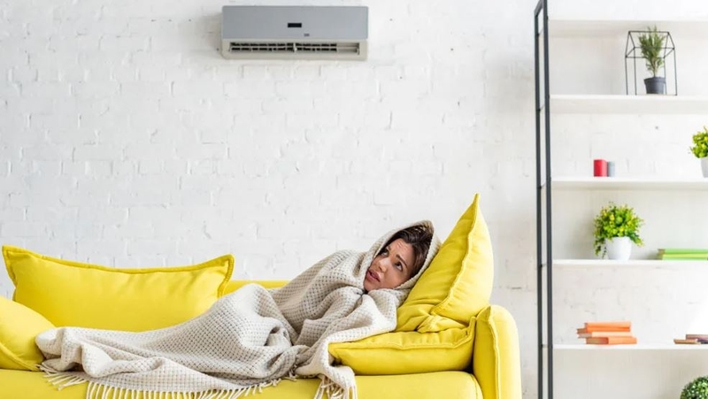 bị cảm lạnh do máy lạnh 3
