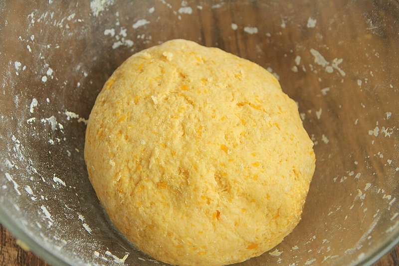 bí đỏ bọc trứng cút chiên giòn 4