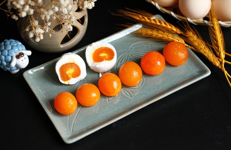 bí đỏ chiên lắc trứng muối 7