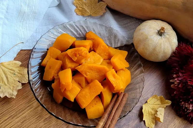 Bí đỏ hấp - 11