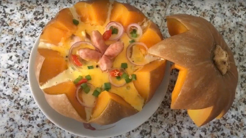 bí đỏ hấp trứng ảnh 1
