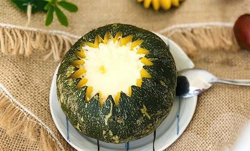 bí đỏ hấp trứng ảnh 6