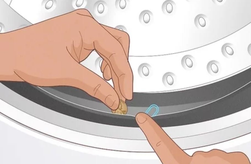 bị kẹt trong máy giặt 4
