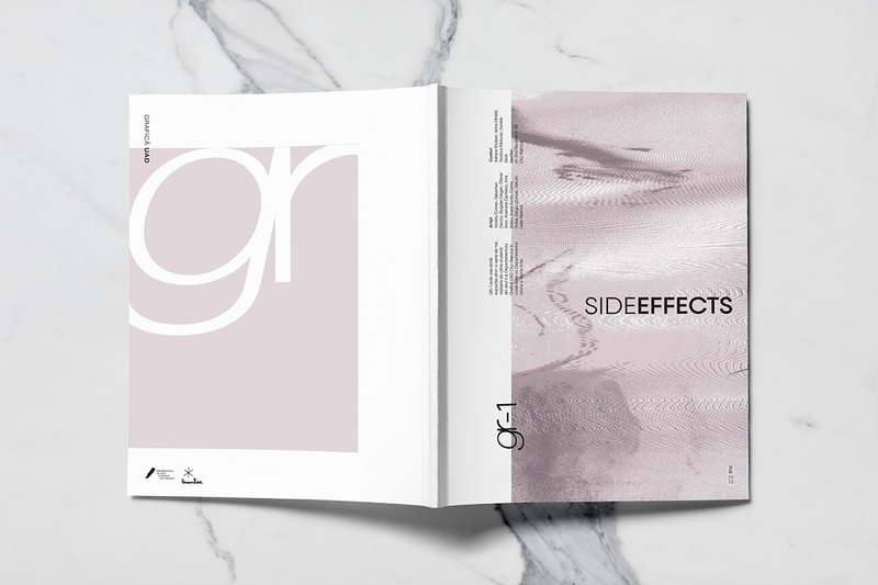 Bìa catalogue phối hợp hình học trừu tượng