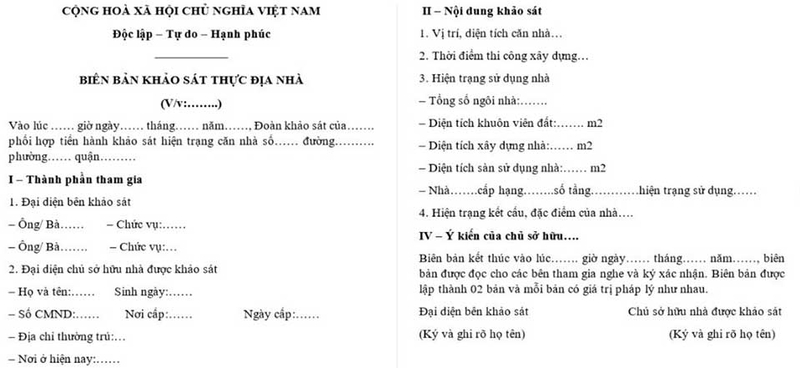 Khi cần xác minh hiện trạng đất đai, nhà ở, tài sản hoặc tranh chấp thực tế