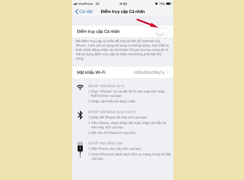 biến iPhone 6s trở thành thiết bị phát Wi-Fi 4