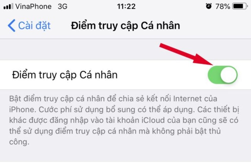 biến iPhone 8 thành thiết bị phát Wi-Fi (ảnh 4)