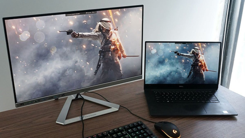 biến laptop thành màn hình cho PC qua HDMI 1