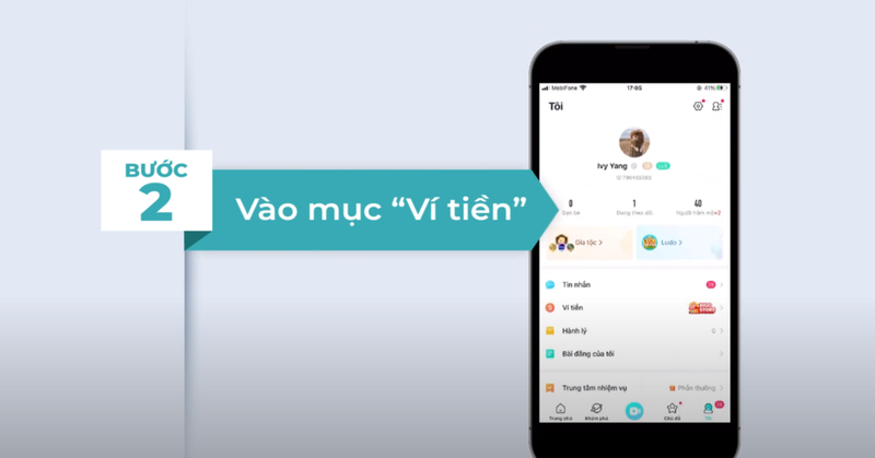Cách đổi Đậu sang tiền mặt 2