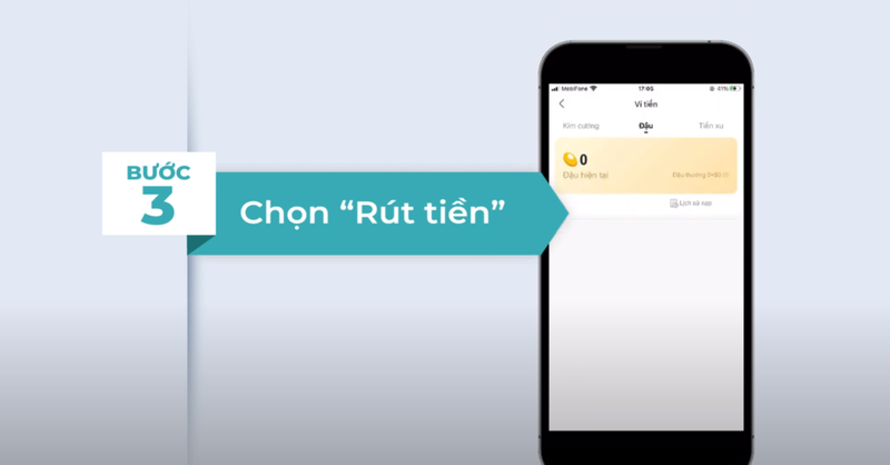 Cách đổi Đậu sang tiền mặt 3