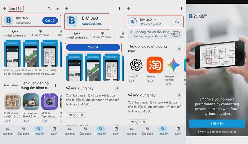 Tải về cho thiết bị Android