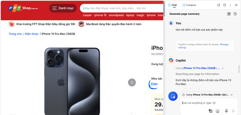 bing chat ảnh 2