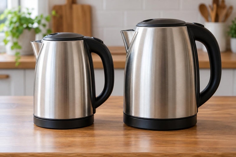 Các dòng ấm siêu tốc dung tích 1.5 lít thường được trang bị mức công suất dưới 1800 W