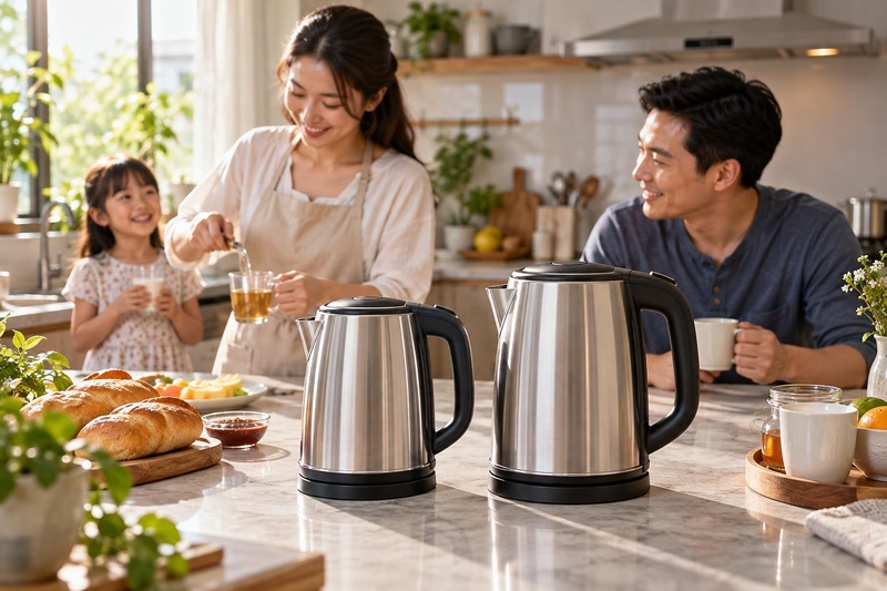 Dòng ấm 1.8 lít chắc chắn mang lại sự tiện lợi vượt trội trong nhịp sinh hoạt thường ngày