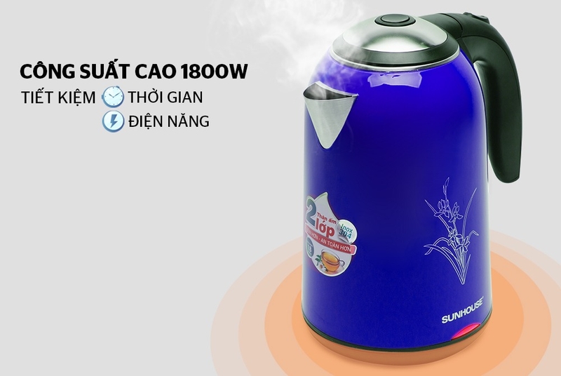 bình đun siêu tốc dung tích lớn dưới 600k 1