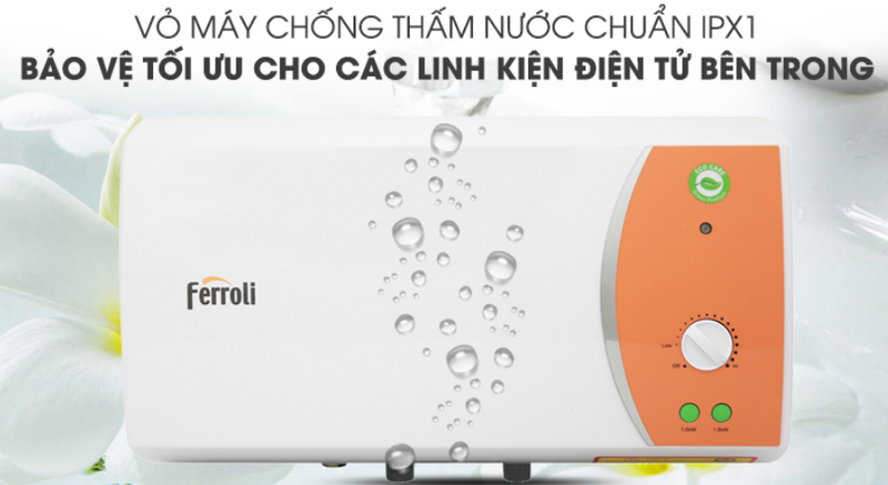 binh nong lanh ferroli 15l verdi te 15
