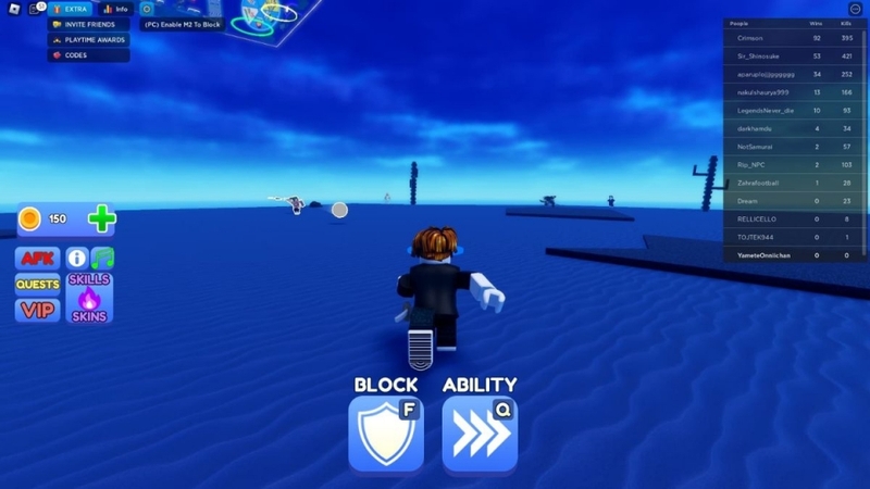 Game Blade Ball có nhiều chế độ