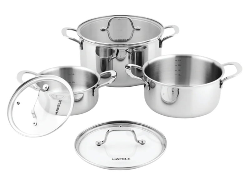 Bộ 3 nồi inox 3 đáy Hafele HS-CW3WX (535.44.159) - hình 2