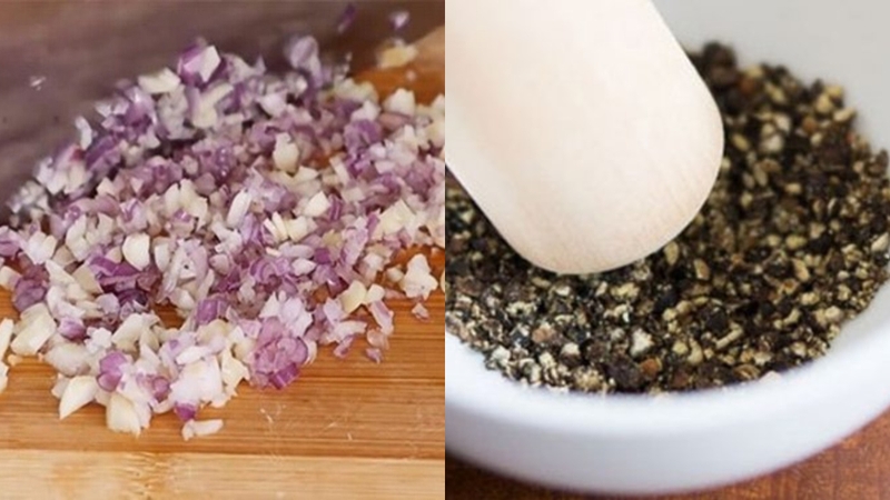 bò bít tết sốt kem tiêu 1