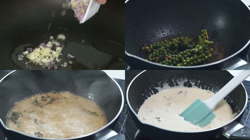 bò bít tết sốt kem tiêu 4