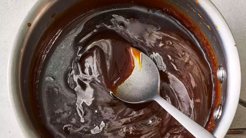 Bước 2: Nấu sốt Teriyaki