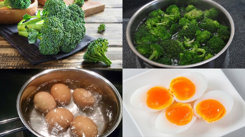 Bước 2: Sơ chế các nguyên liệu khác