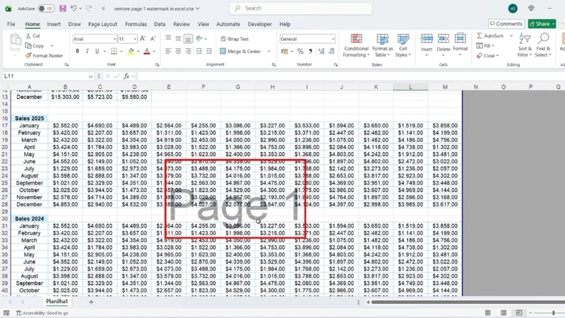 Chữ Page trong Excel là gì?