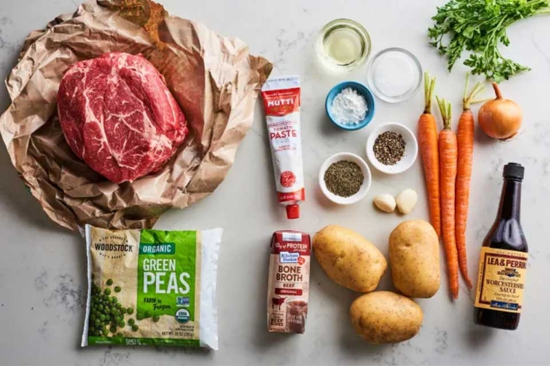 Thịt bò hầm khoai tây cà rốt bằng nồi áp suất - 11