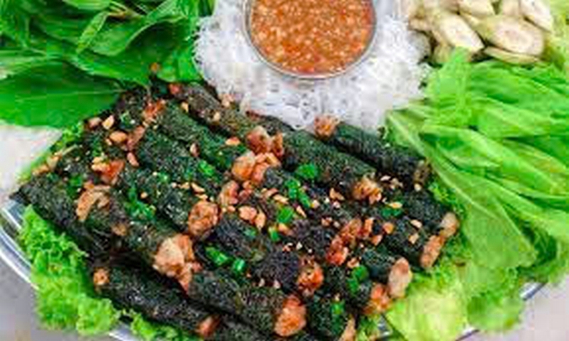 bò lá lốt mỡ chài ảnh 5