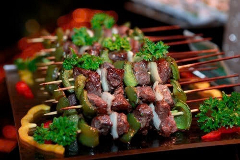 Bò lúc lắc nướng sa tế ảnh 6