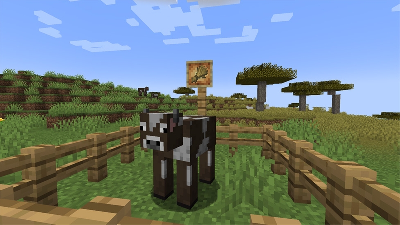 bò minecraft hình 1