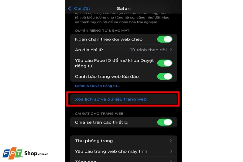 Bộ nhớ tạm của iPhone nằm ở đâu hình 8