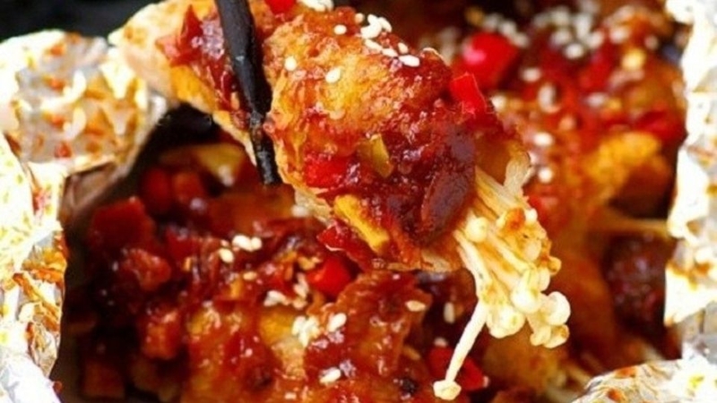 bò nướng giấy bạc 1
