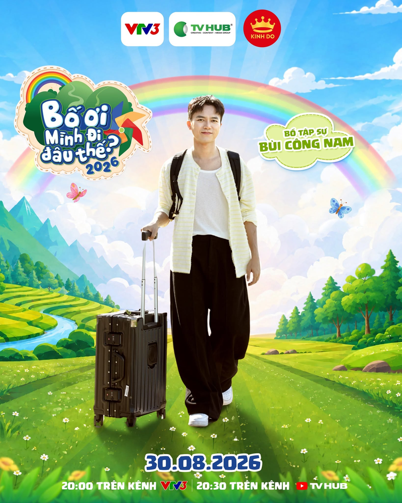 Bùi Công Nam trở thành “Bố tập sự”