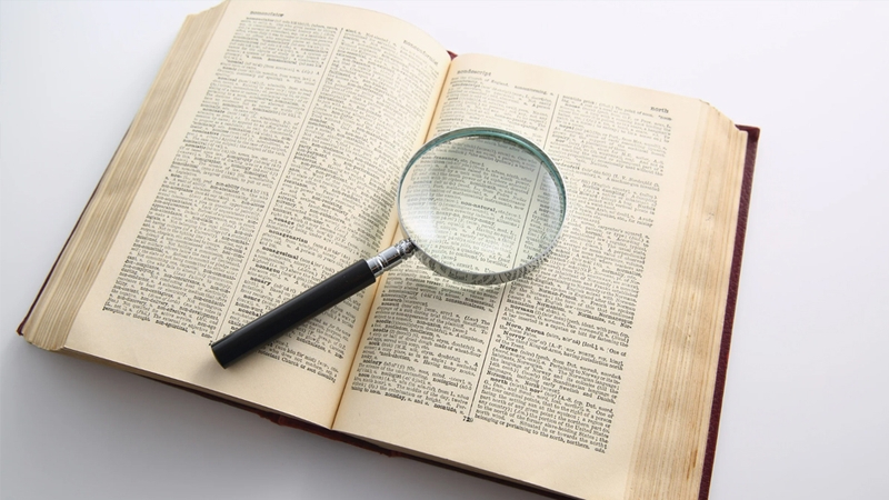 Tra cứu từ điển khi cảm thấy không chắc chắn về cách viết