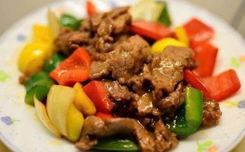 Bò xào chua ngọt ảnh 1