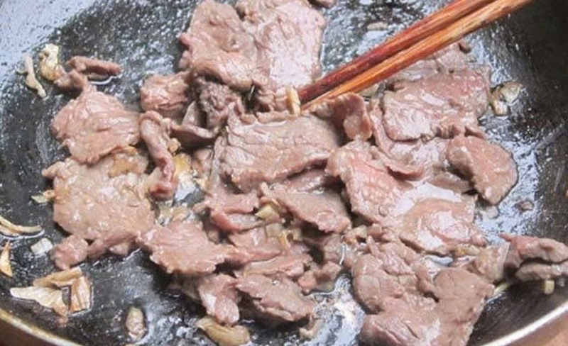 Bò xào chua ngọt ảnh 3