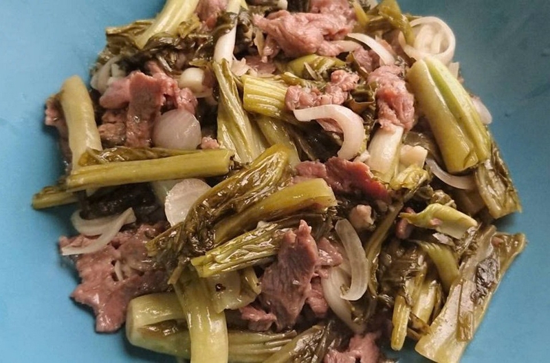 bò xào dưa chua ảnh 5