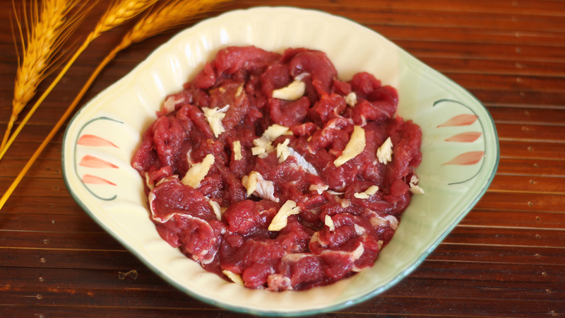 Bò xào măng trúc 2