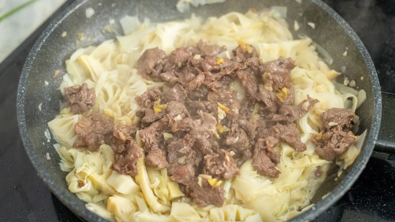 Bò xào măng trúc 5