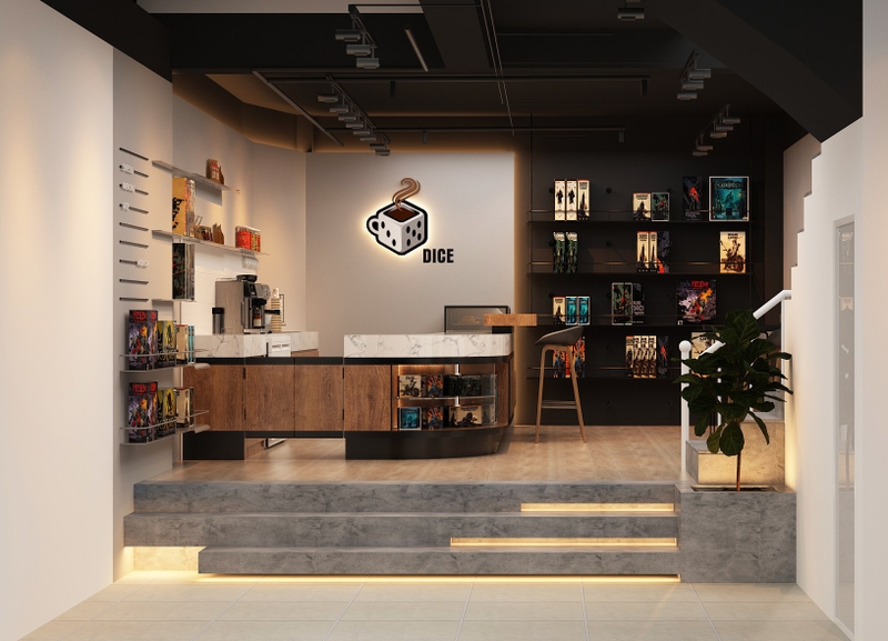 The Dice Cafe & Board Game