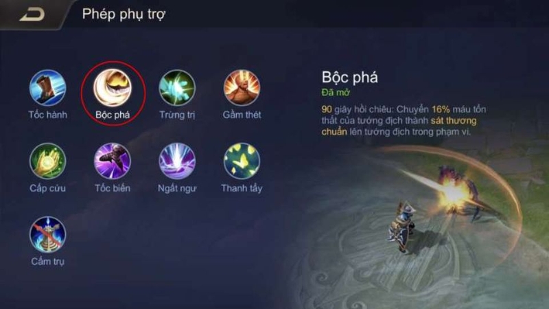 Sự điều chỉnh của Bộc Phá