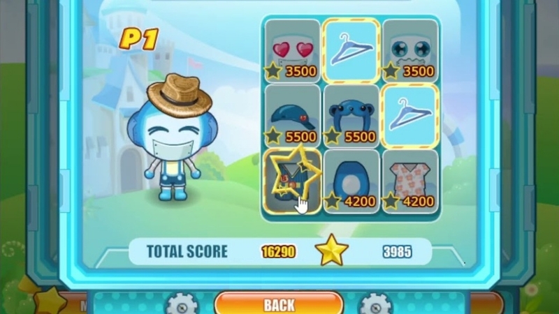 Bomb IT 6 có tất cả 8 nhân vật cho bạn lựa chọn