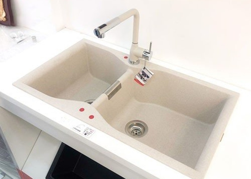 bồn rửa chén bằng đá 3